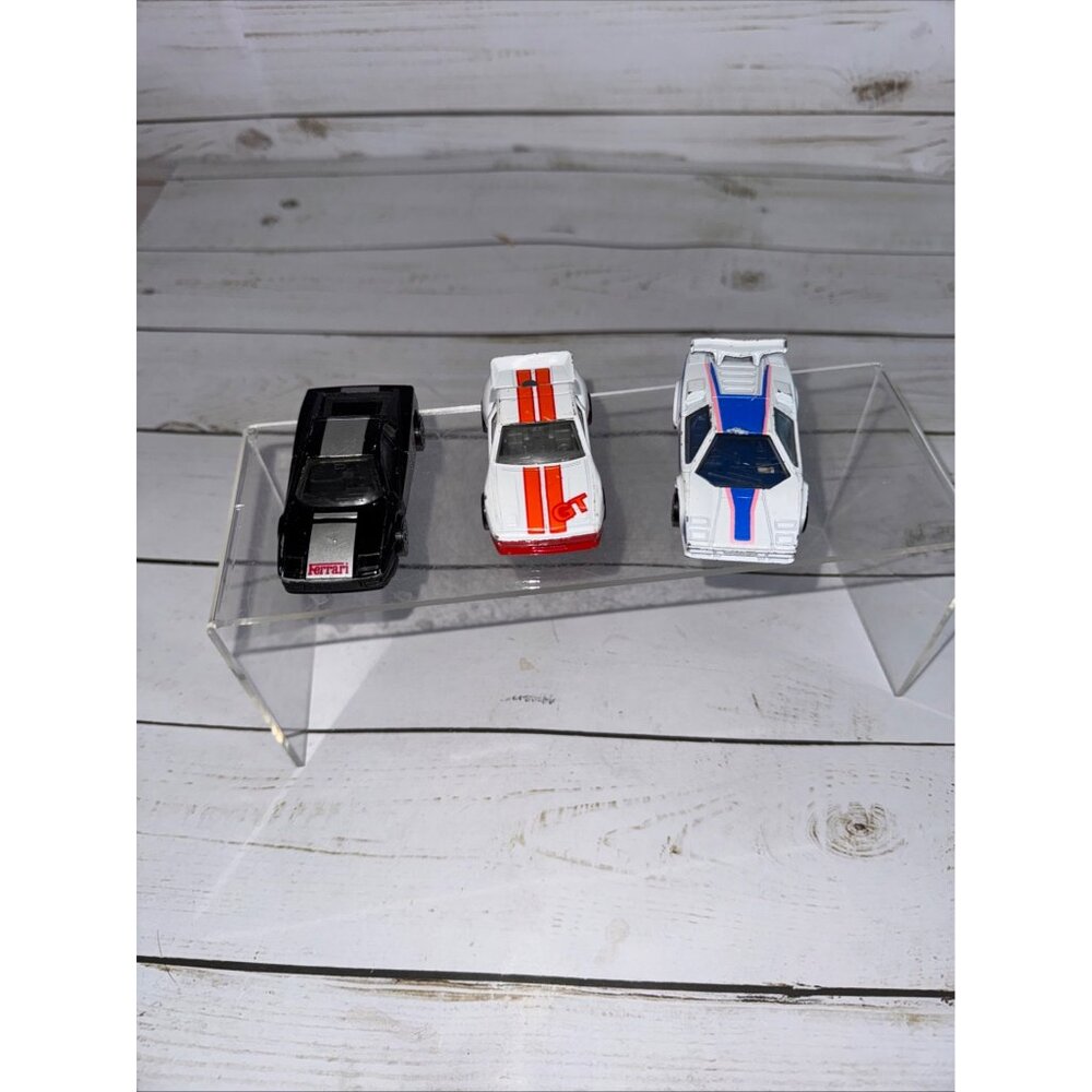 Matchbox 1985 Lamborghini, Ferrari & Fiero Lot – 3 Vintage Diecast Cars‎